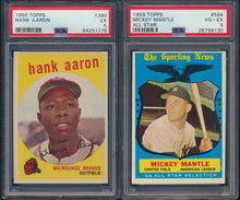 Load image into Gallery viewer, 1959 Topps Baseball Low to Mid-Grade Complete Set #19 (Limit 20)