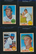 Load image into Gallery viewer, 1968 Topps Baseball High-Grade Complete Set Group Break #18 (Limit 20)