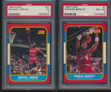 Load image into Gallery viewer, 1986 Fleer Basketball All PSA Graded Complete Set Group Break #16 (Limit 3)