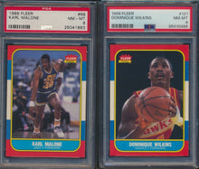 Load image into Gallery viewer, 1986 Fleer Basketball All PSA Graded Complete Set Group Break #16 (Limit 3)