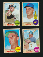 Load image into Gallery viewer, 1968 Topps Baseball Mid to High-Grade Complete Set Group Break #19 (Limit 20)