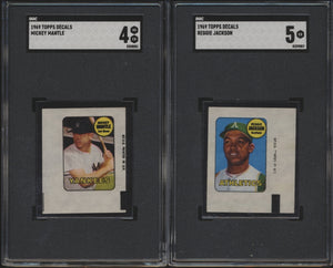 1969 Topps Decals Complete Set Group Break (Limit 4) + 3 BONUS Spots in the Vintage Mega Mixer!