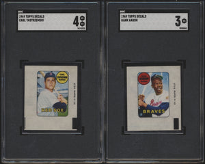 1969 Topps Decals Complete Set Group Break (Limit 4) + 3 BONUS Spots in the Vintage Mega Mixer!