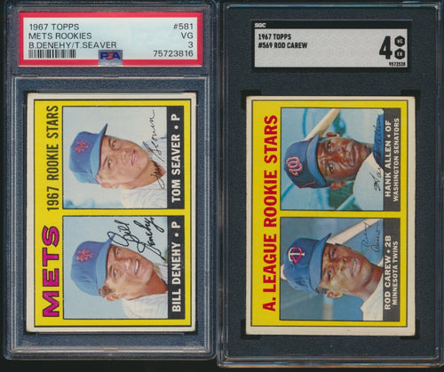 1967 Topps Baseball Low to Mid-Grade Complete Set Group Break #12 (Limit removed)