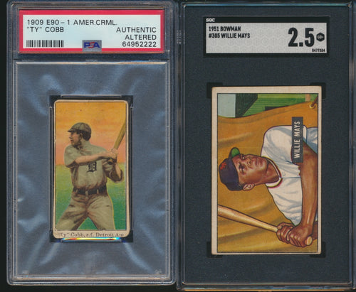 Baseball Baseball Mega Mixer Break (125 spots, Limit removed) featuring '51 Mays & e90-1 Cobb!