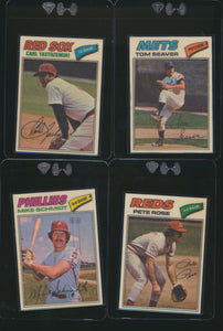 1977 Topps Cloth Stickers Baseball Set Break + 2 BONUS Mega Mixer Spots