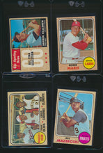 Load image into Gallery viewer, 1968 Topps Baseball Low to Mid-Grade Set Break #15 (Limit 20) + BONUS 10 Mega Mixer Spots