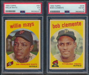 1959 Topps Baseball Complete Set Group Break Pricing Info (LIMIT removed) BONUS 20 spots in Mega Mixer