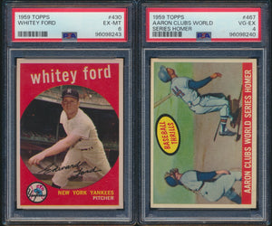 1959 Topps Baseball Complete Set Group Break Pricing Info (LIMIT removed) BONUS 20 spots in Mega Mixer