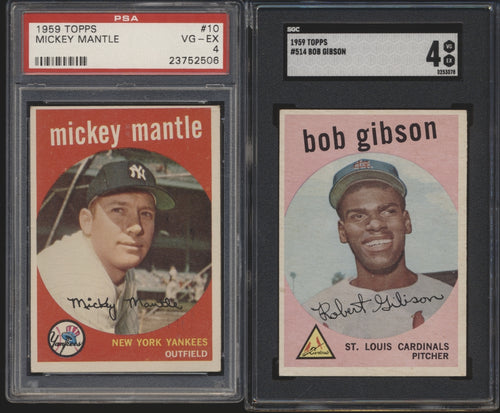 1959 Topps Baseball Mid-Grade Complete Set Group Break #13 (Limit 15)