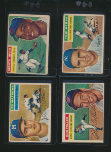 1956 Topps Baseball Low to Mid-Grade Complete Set Group Break #19 (Limit 10)