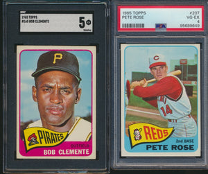 1965 Topps Baseball Low to Mid-Grae Complete Set Break #17 (Limit removed)