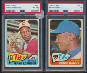 1965 Topps Baseball Low to Mid-Grae Complete Set Break #17 (Limit removed)