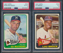 Load image into Gallery viewer, 1965 Topps Baseball Low to Mid-Grae Complete Set Break #17 (Limit removed)