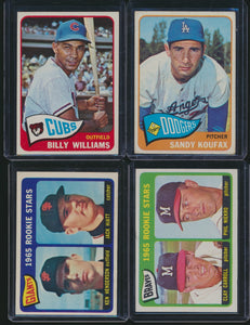 1965 Topps Baseball Low to Mid-Grae Complete Set Break #17 (Limit removed)