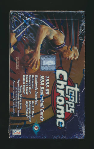 1998-99 Topps Chrome Basketball Hobby Box Break (24 spots)