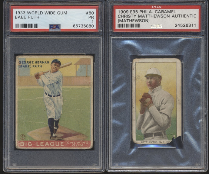 Pre-WWII Baseball Mixer Break (130 spots, LIMIT REMOVED) featuring 1933 Ruth!