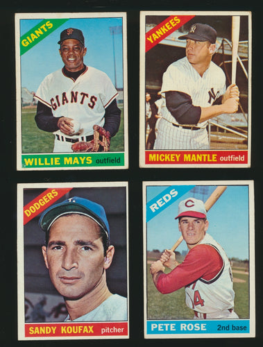 1966 Topps Low to Mid-Grade Complete Set Break #11 (Limit removed)