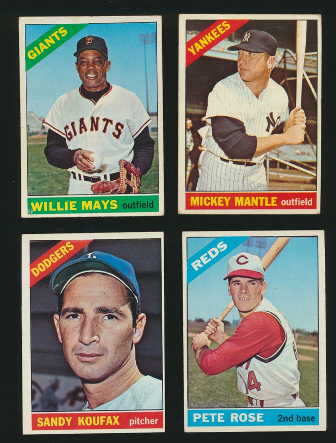 1966 Topps Low to Mid-Grade Complete Set Break #11 (Limit removed)