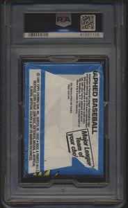 1980 Topps Baseball Wax Pack (15 spots) #5 + HOF RC Auto Mixer Spot