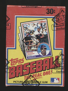 1983 Topps Baseball BBCE FASC Box Break (36 Spots) #1