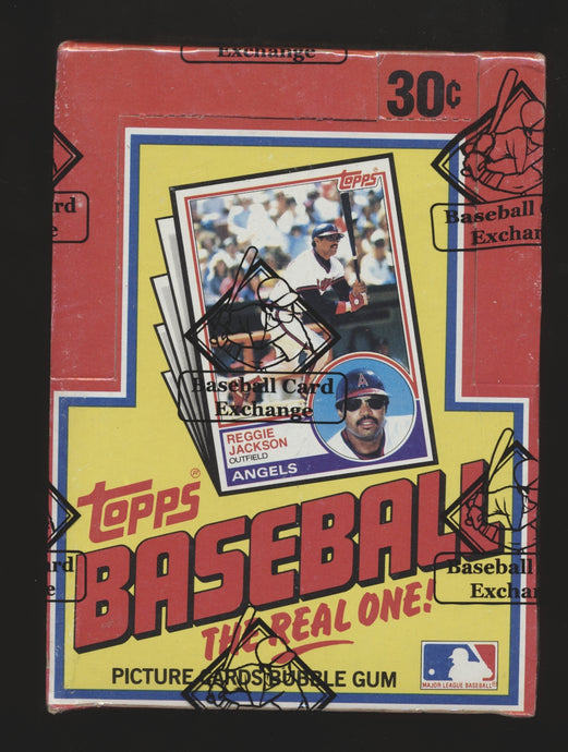 1983 Topps Baseball BBCE FASC Box Break (36 Spots) #1