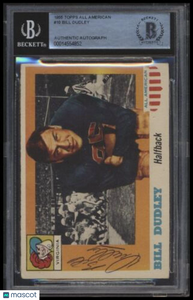 2008 1955 Topps All American Bill Dudley BGS A