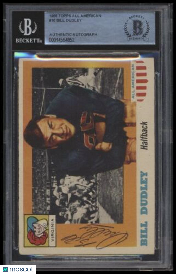 2008 1955 Topps All American Bill Dudley BGS A