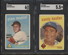 Load image into Gallery viewer, 1959 Topps Baseball Mid-Grade Complete Set Group Break #12 (Limit 15)