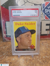 Load image into Gallery viewer, 1958 Topps #88 Duke Snider PSA 7 SNG-20260606-0010