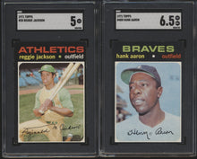 Load image into Gallery viewer, 1971 Topps Baseball Mid-to High-Grade Set Break #6 (Limit removed)