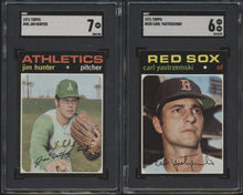 Load image into Gallery viewer, 1971 Topps Baseball Mid-to High-Grade Set Break #6 (Limit removed)