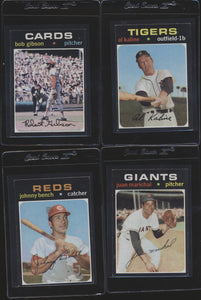 1971 Topps Baseball Mid-to High-Grade Set Break #6 (Limit removed)