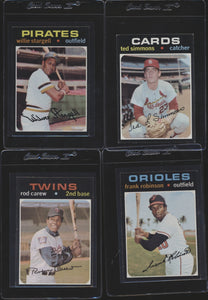1971 Topps Baseball Mid-to High-Grade Set Break #6 (Limit removed)