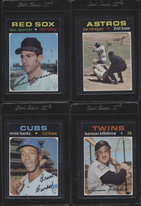 1971 Topps Baseball Mid-to High-Grade Set Break #6 (Limit removed)