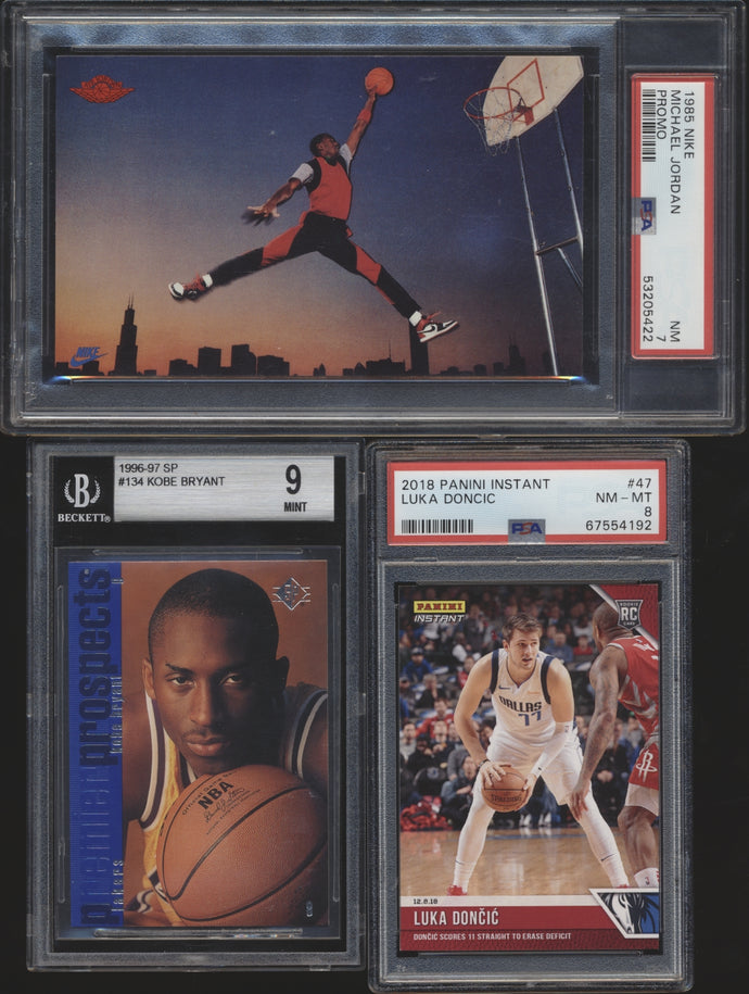 Basketball Mixer Break (50 spots, No Limit) featuring 1980s to Current Stars + 4 spots in the upcoming '03-04 SP Authentic Box Break