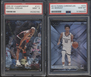 Basketball Mixer Break (50 spots, No Limit) featuring 1980s to Current Stars + 4 spots in the upcoming '03-04 SP Authentic Box Break