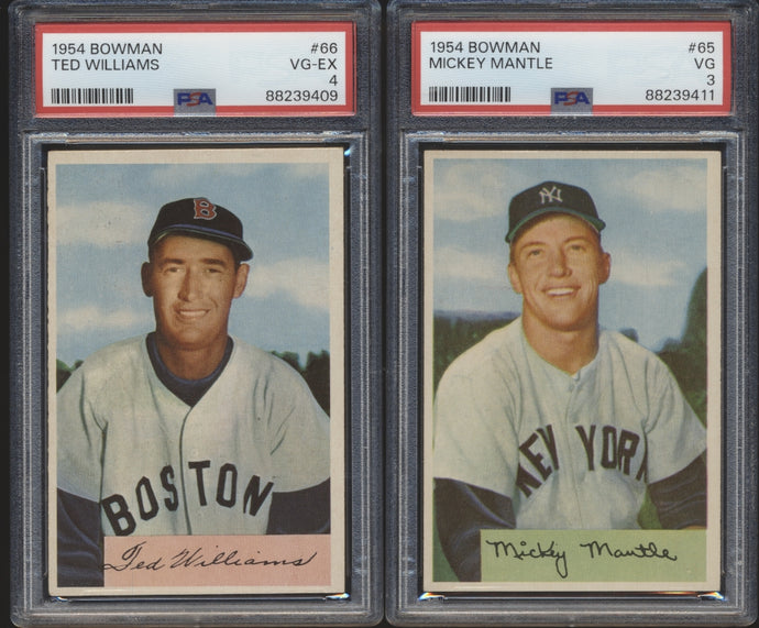1954 Bowman Complete Mid-Grade Set Break #9 (limit 5)