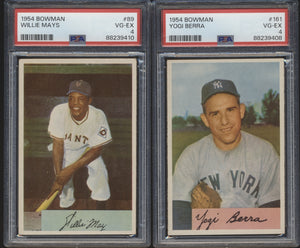 1954 Bowman Complete Mid-Grade Set Break #9 (limit 5)