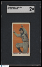 Load image into Gallery viewer, 1909 Dockman &amp; Sons Gum (E92) # Hugh Jennings  SGC 2
