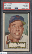 Load image into Gallery viewer, 1952 Topps Jim Hearn #337 Oc PSA 8