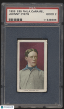 Load image into Gallery viewer, 1909 E95 Philadelphia Caramel Johnny Evers PSA 2