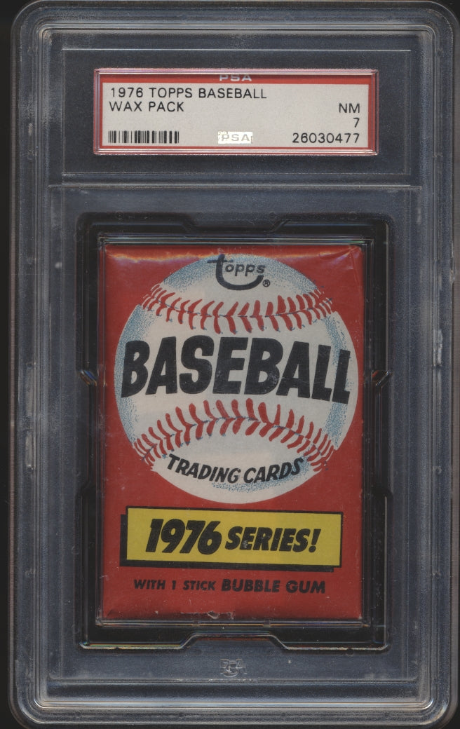 1976 Topps Baseball Wax Pack (10 Card Break) #2 + Bonus Spot in Vintage Mega Mixer