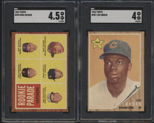 Load image into Gallery viewer, 1962 Topps Baseball Low- to Mid-Grade Complete Set Group Break #11 (LIMIT REMOVED)