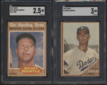 Load image into Gallery viewer, 1962 Topps Baseball Low- to Mid-Grade Complete Set Group Break #11 (LIMIT REMOVED)