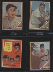 1962 Topps Baseball Low- to Mid-Grade Complete Set Group Break #11 (LIMIT REMOVED)