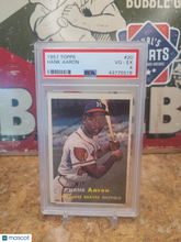 Load image into Gallery viewer, 1957 Topps #20 Hank Aaron PSA 4 SNG-20260526-0001