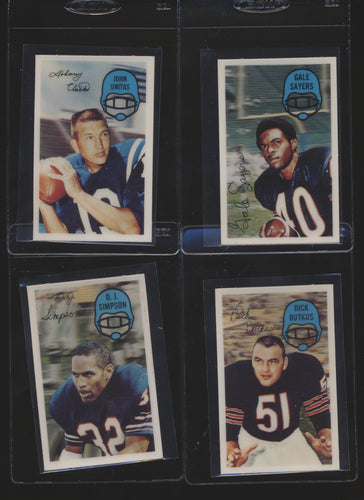 1970 Kellogg's Football Complete Set Group Break #1 (Limit 5)