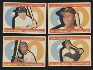 1960 Topps Baseball Complete Set Group Break #20 (Limit removed)