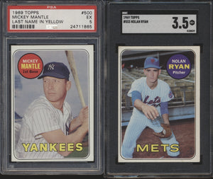 1969 Topps Baseball Low to Mid-Grade Complete Set Group Break #12 (Limit 30)